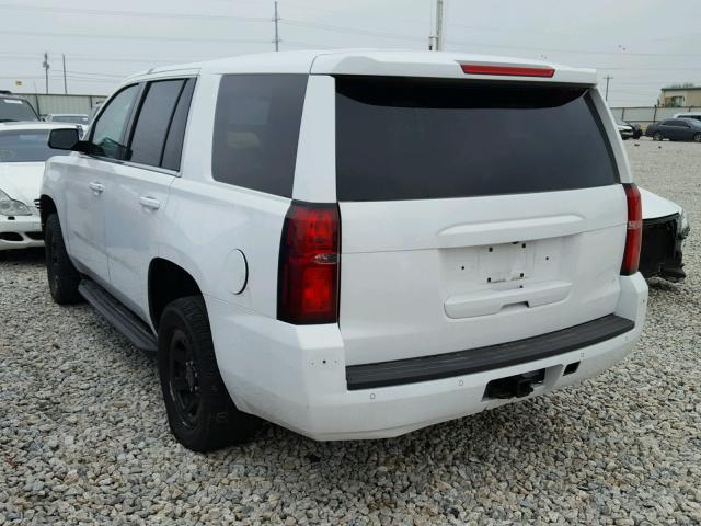 1GNLC2EC2FR576607 - 2015 CHEVROLET TAHOE POLI WHITE photo 3