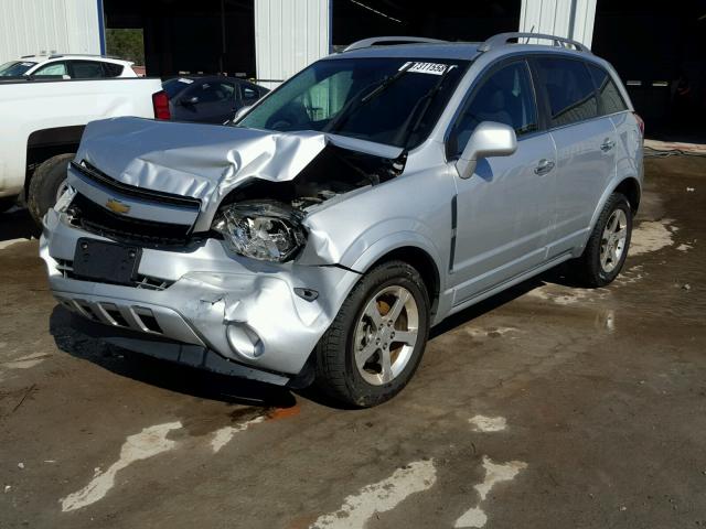 3GNAL3EK9DS585612 - 2013 CHEVROLET CAPTIVA LT SILVER photo 2