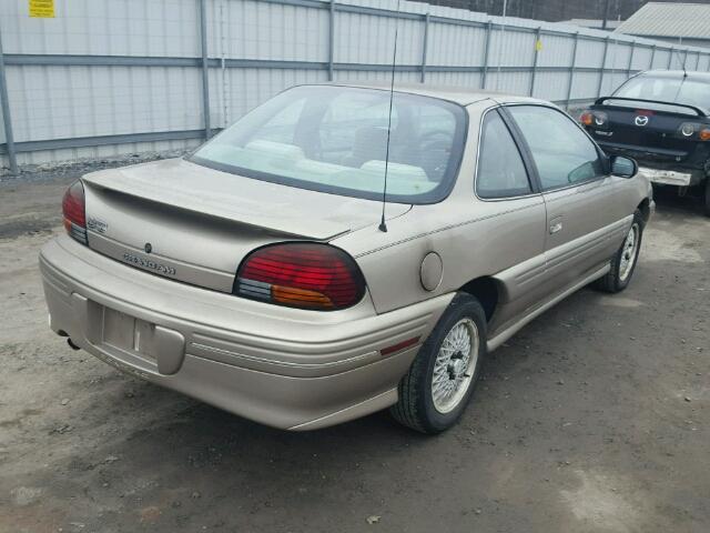 1G2NE12M7VC808241 - 1997 PONTIAC GRAND AM S GOLD photo 4