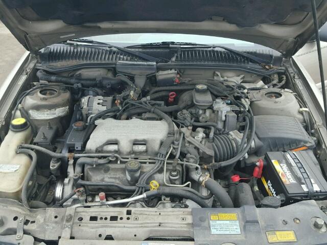 1G2NE12M7VC808241 - 1997 PONTIAC GRAND AM S GOLD photo 7