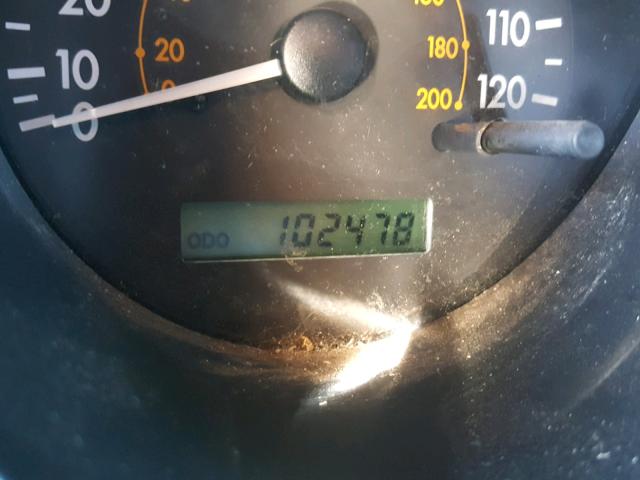 KL1TD66667B713927 - 2007 CHEVROLET AVEO BASE Szary zdjęcie 8