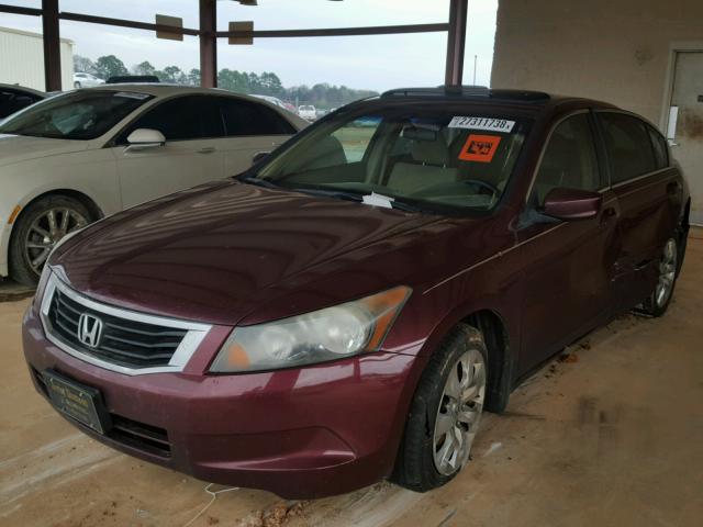 1HGCP26719A152662 - 2009 HONDA ACCORD EX MAROON photo 2