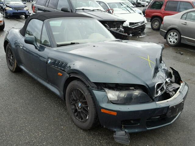4USCH334XYLF71119 - 2000 BMW Z3 2.8 GREEN photo 1