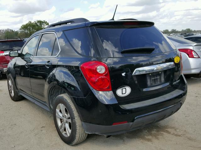 2GNALDEK6D1179028 - 2013 CHEVROLET EQUINOX LT BLACK photo 3