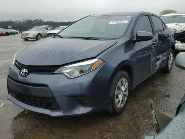 5YFBURHE5GP511981 - 2016 TOYOTA COROLLA L GRAY photo 2