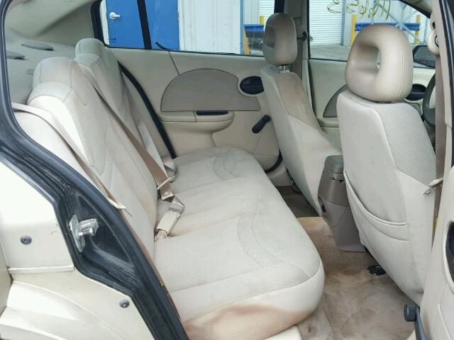 1G8AJ52F74Z196062 - 2004 SATURN ION LEVEL GOLD photo 6