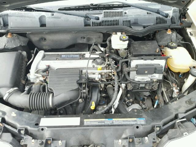 1G8AJ52F74Z196062 - 2004 SATURN ION LEVEL GOLD photo 7