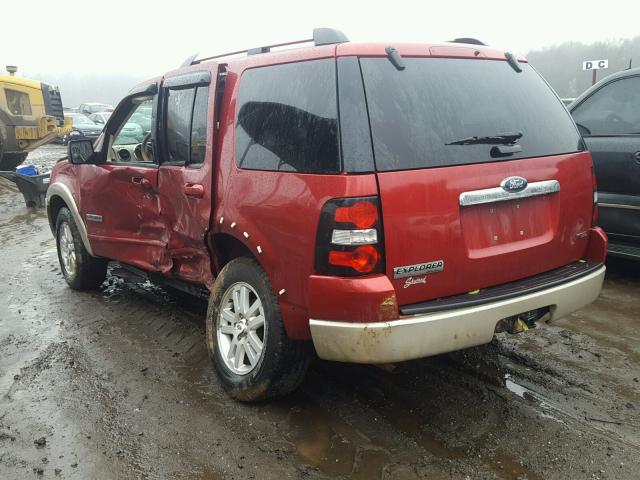 1FMEU74E56UB70795 - 2006 FORD EXPLORER E RED photo 3