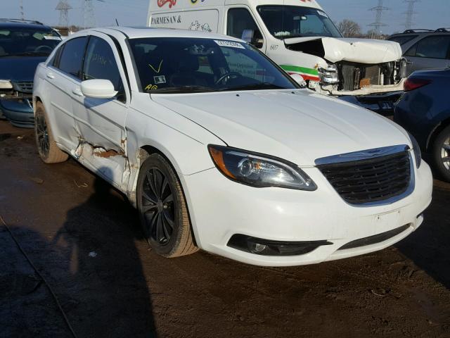 1C3BC8FG6BN567214 - 2011 CHRYSLER 200 S WHITE photo 1