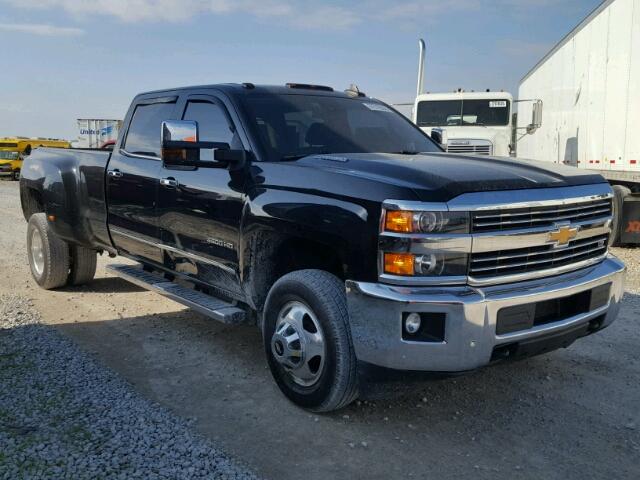 1GC4K0E82GF116155 - 2016 CHEVROLET SILVERADO BLACK photo 1