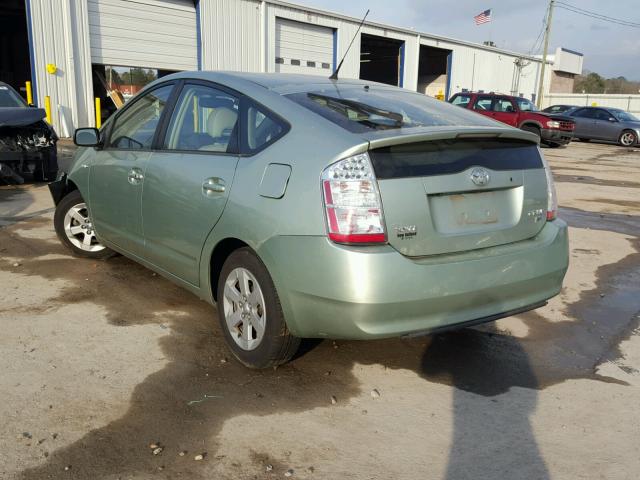 JTDKB20U477567878 - 2007 TOYOTA PRIUS GREEN photo 3