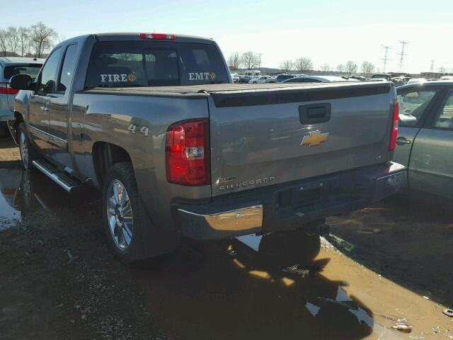 1GCRKSE71CZ291403 - 2012 CHEVROLET SILVERADO SILVER photo 3