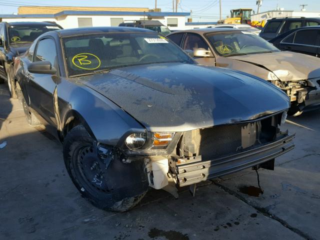 1ZVBP8AM3C5278271 - 2012 FORD MUSTANG GRAY photo 1