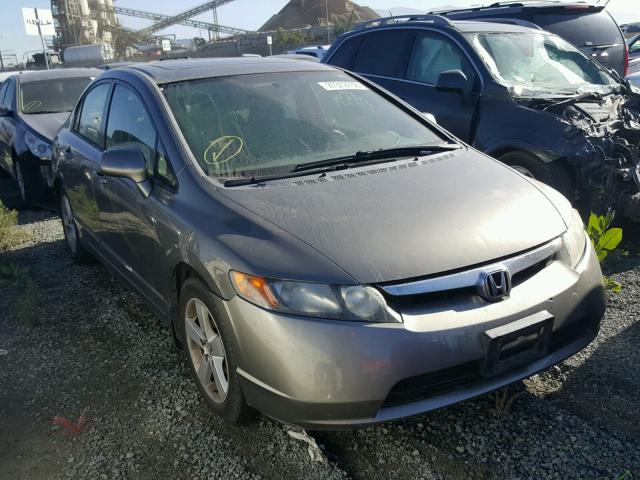 JHMFA16896S005459 - 2006 HONDA CIVIC EX GRAY photo 1