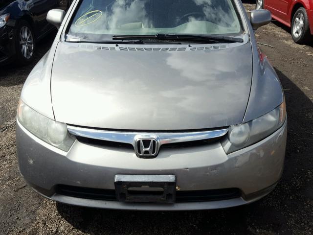 JHMFA16896S005459 - 2006 HONDA CIVIC EX 灰色 照片 9