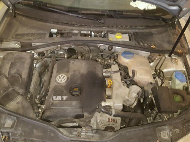 WVWAD63B95E052651 - 2005 VOLKSWAGEN PASSAT SILVER photo 7