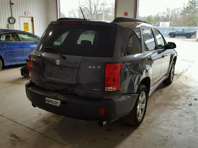 2S3DA117586104858 - 2008 SUZUKI XL7 GRAY photo 4