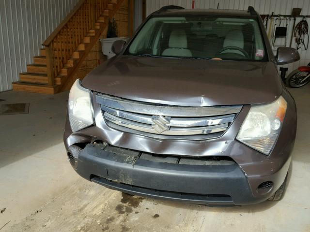 2S3DA117586104858 - 2008 SUZUKI XL7 GRAY photo 9