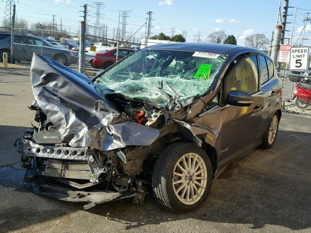 1FADP5BU8DL507488 - 2013 FORD C-MAX SEL GRAY photo 2