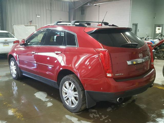 3GYFNDEY5AS630490 - 2010 CADILLAC SRX LUXURY RED photo 3