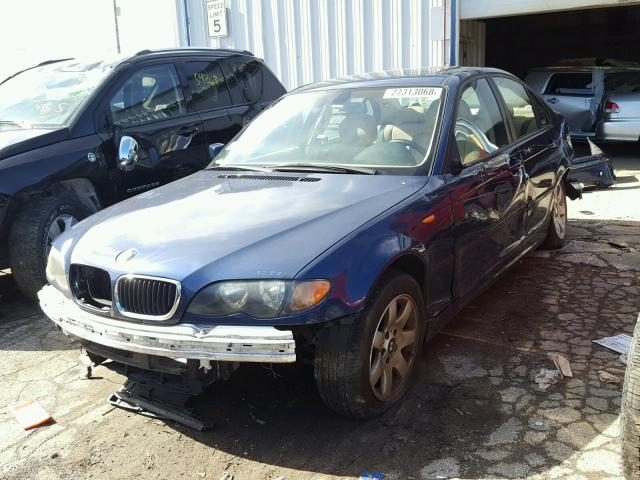 WBAET37445NJ89704 - 2005 BMW 325 I BLUE photo 2