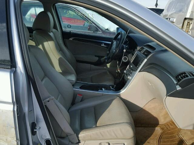 19UUA66208A802758 - 2008 ACURA TL SILVER photo 5