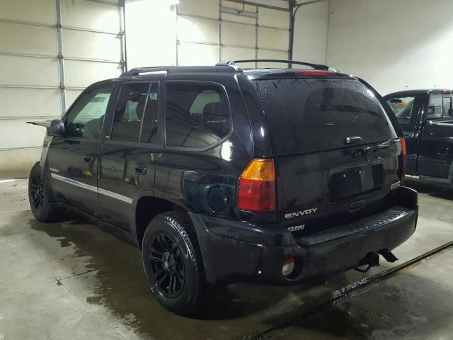 1GKDT13S662254602 - 2006 GMC ENVOY BLACK photo 3