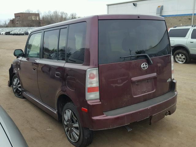 JTLKT324950212599 - 2005 TOYOTA SCION XB PURPLE photo 3