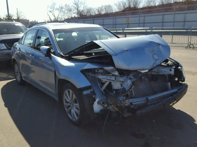 1HGCP2F86CA116093 - 2012 HONDA ACCORD EXL BLUE photo 1