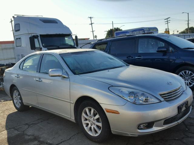 JTHBF30G930090418 - 2003 LEXUS ES 300 SILVER photo 1