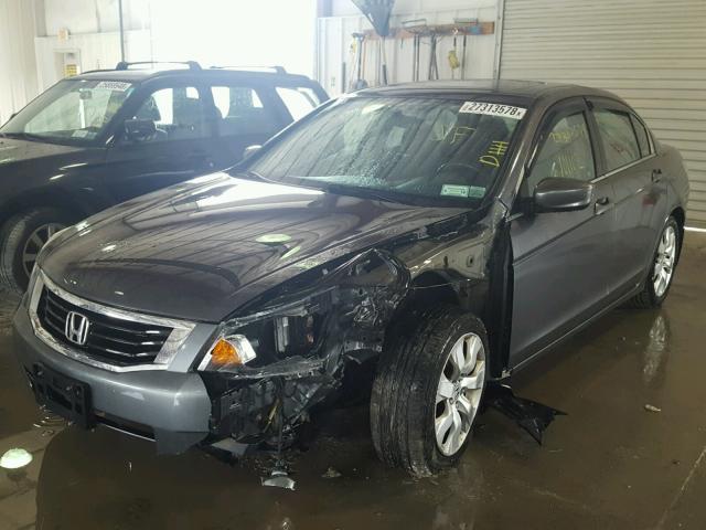 1HGCP267X8A006940 - 2008 HONDA ACCORD EX GRAY photo 2