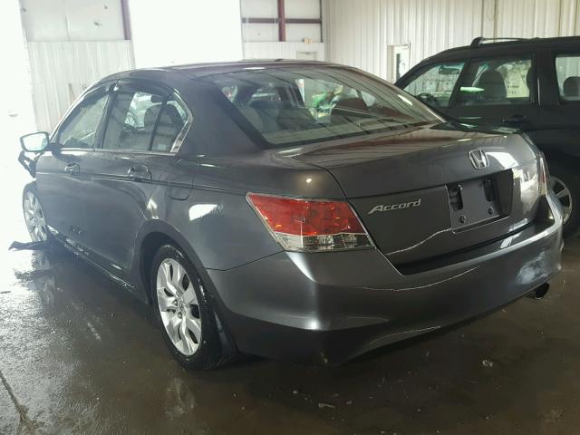 1HGCP267X8A006940 - 2008 HONDA ACCORD EX GRAY photo 3