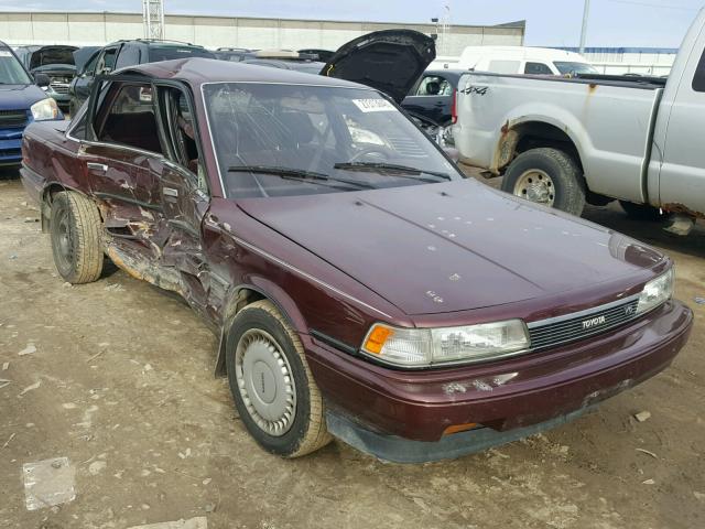 JT2VV22E6K0090956 - 1989 TOYOTA CAMRY LE MAROON photo 1