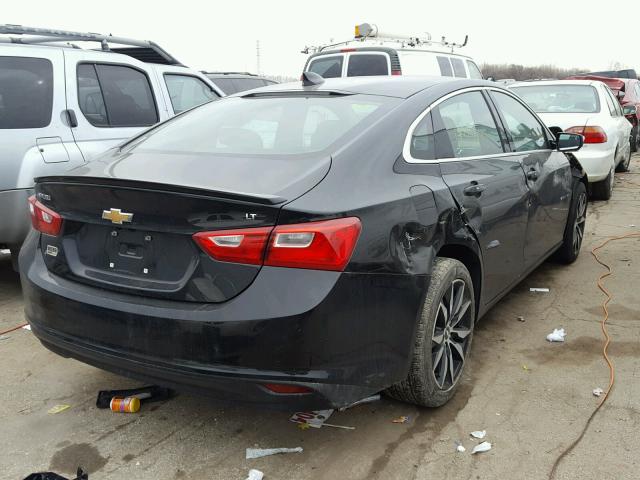 1G1ZD5ST7JF109630 - 2018 CHEVROLET MALIBU LT BLACK photo 4