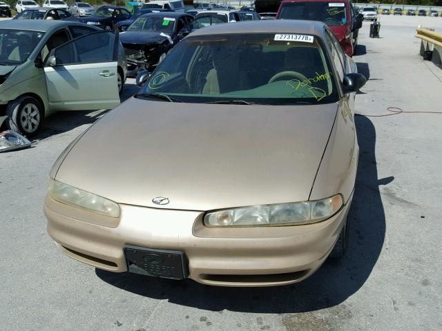 1G3WH52H71F176853 - 2001 OLDSMOBILE INTRIGUE G GOLD photo 9