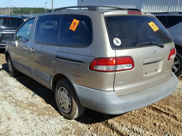 4T3ZF13C61U384669 - 2001 TOYOTA SIENNA LE GOLD photo 3