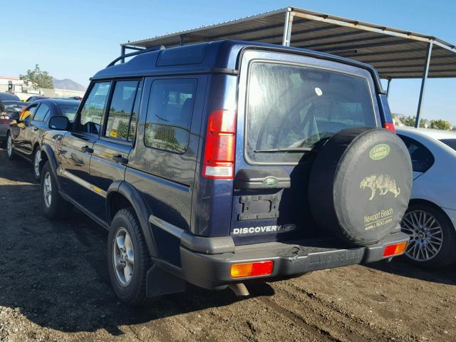 SALTL15412A761034 - 2002 LAND ROVER DISCOVERY BLUE photo 3