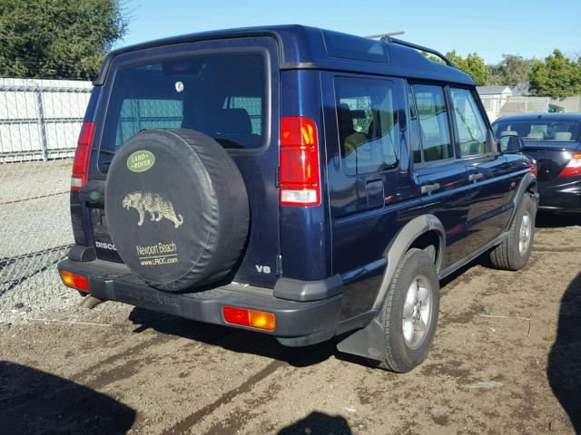 SALTL15412A761034 - 2002 LAND ROVER DISCOVERY BLUE photo 4