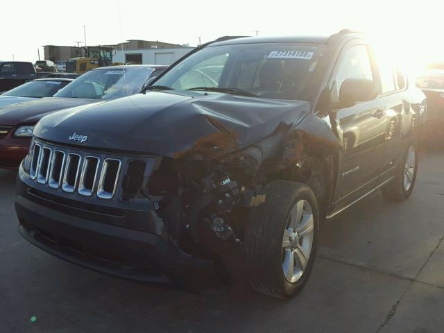 1C4NJDBB1GD566647 - 2016 JEEP COMPASS SP BLACK photo 2