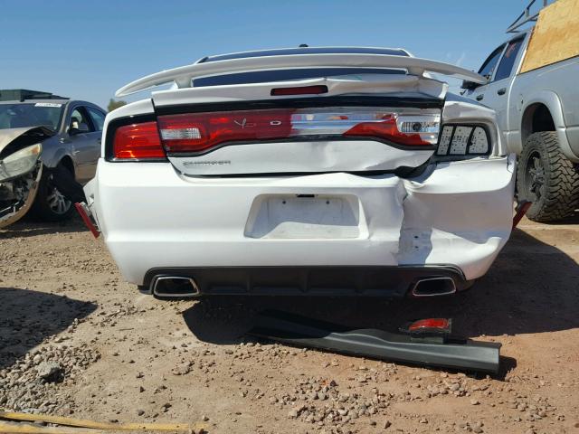 2C3CDXBG3CH148376 - 2012 DODGE CHARGER SE WHITE photo 9