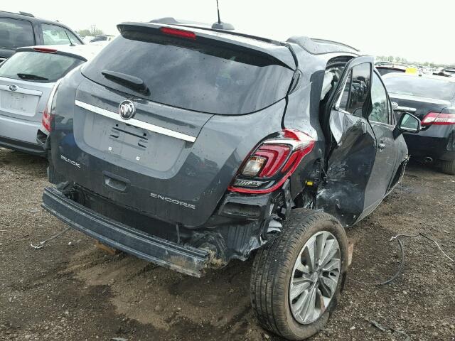 KL4CJASB0HB026526 - 2017 BUICK ENCORE PRE GRAY photo 4