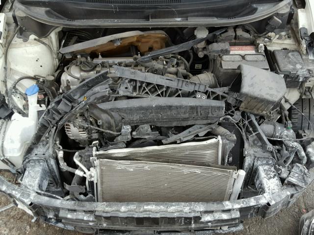 KNADM4A36E6371770 - 2014 KIA RIO LX Սպիտակ լուսանկար 7