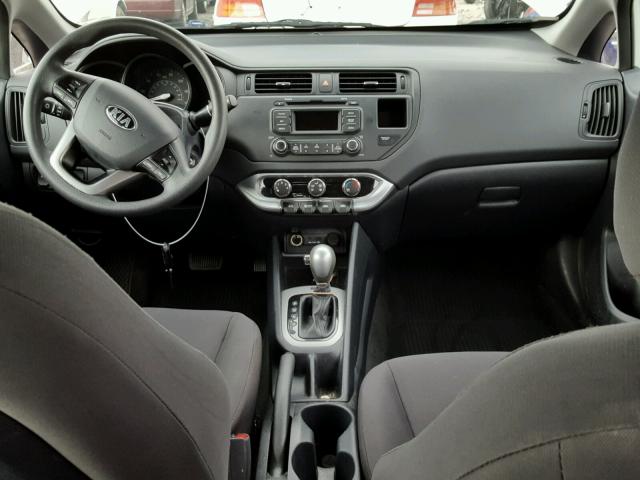 KNADM4A36E6371770 - 2014 KIA RIO LX Սպիտակ լուսանկար 9