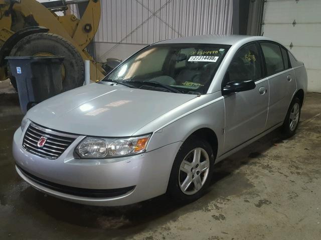 1G8AJ55F47Z131721 - 2007 SATURN ION LEVEL SILVER photo 2