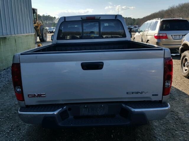 1GTCS249888209270 - 2008 GMC CANYON SL GRAY photo 6