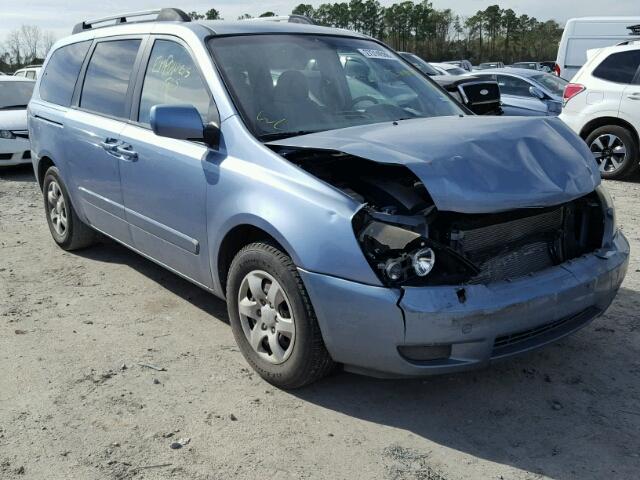 KNDMB233366036462 - 2006 KIA SEDONA EX BLUE photo 1