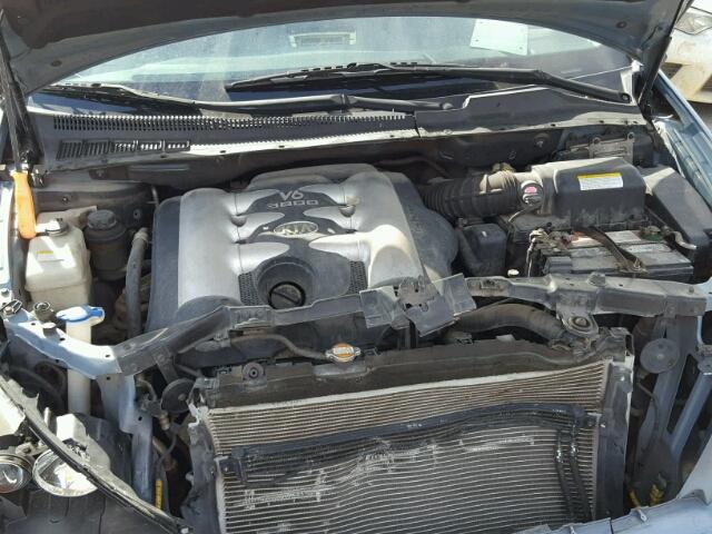 KNDMB233366036462 - 2006 KIA SEDONA EX BLUE photo 7