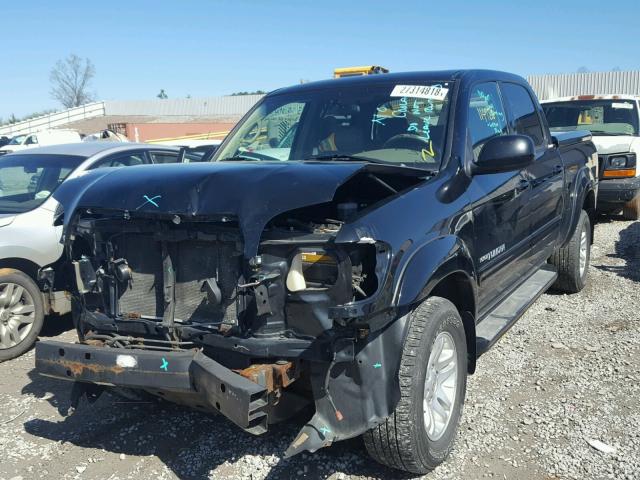 5TBDT481X6S540130 - 2006 TOYOTA TUNDRA DOU BLACK photo 2