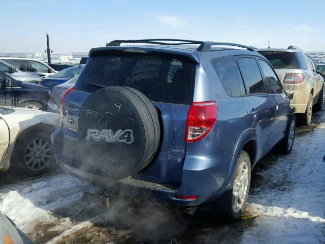 JTMBK32V365005184 - 2006 TOYOTA RAV4 SPORT BLUE photo 4