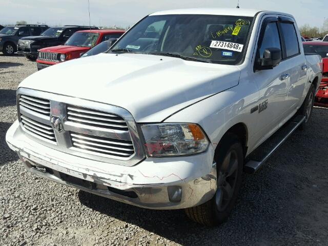 1C6RR7LM2FS620003 - 2015 RAM 1500 SLT WHITE photo 2